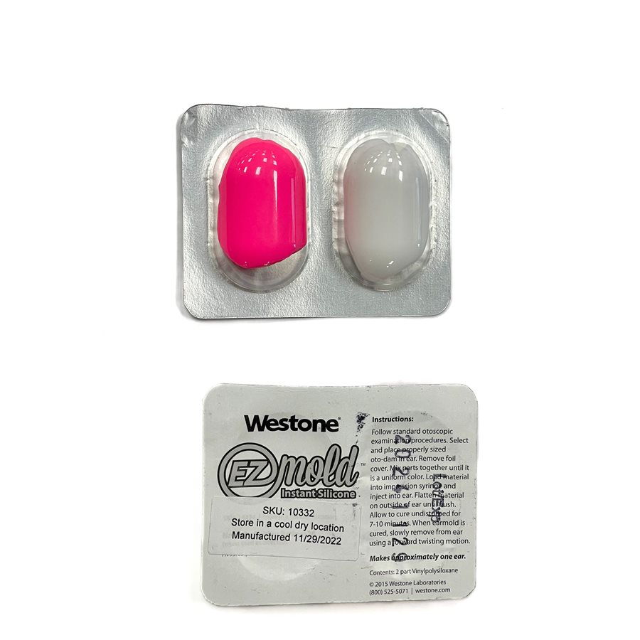 Westone EZ Mold® Singles - PINK (24 / pack) - NOT SILICONE SINGLES